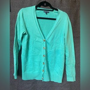 Gap teal cardigan